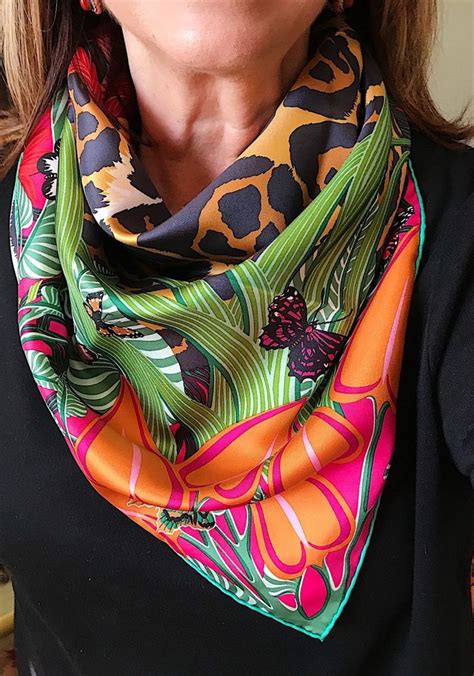 hermes peacock scarf|Hermes bandanas for women.